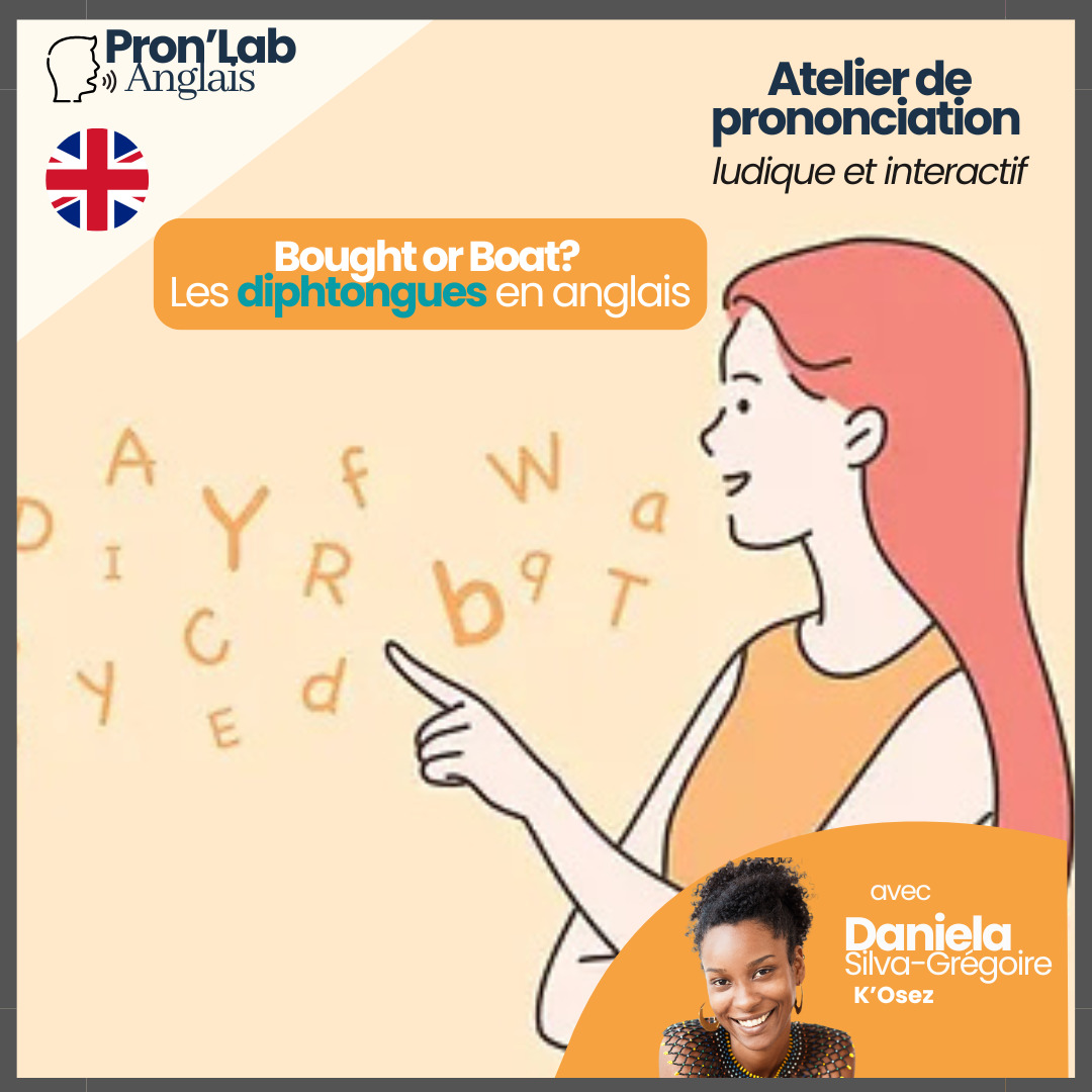 Améliorer prononciation en anglais, dipthongues